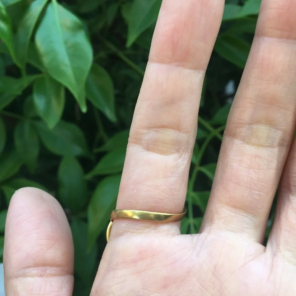 Turquoise + Gold Adjustable Boho Statement Ring